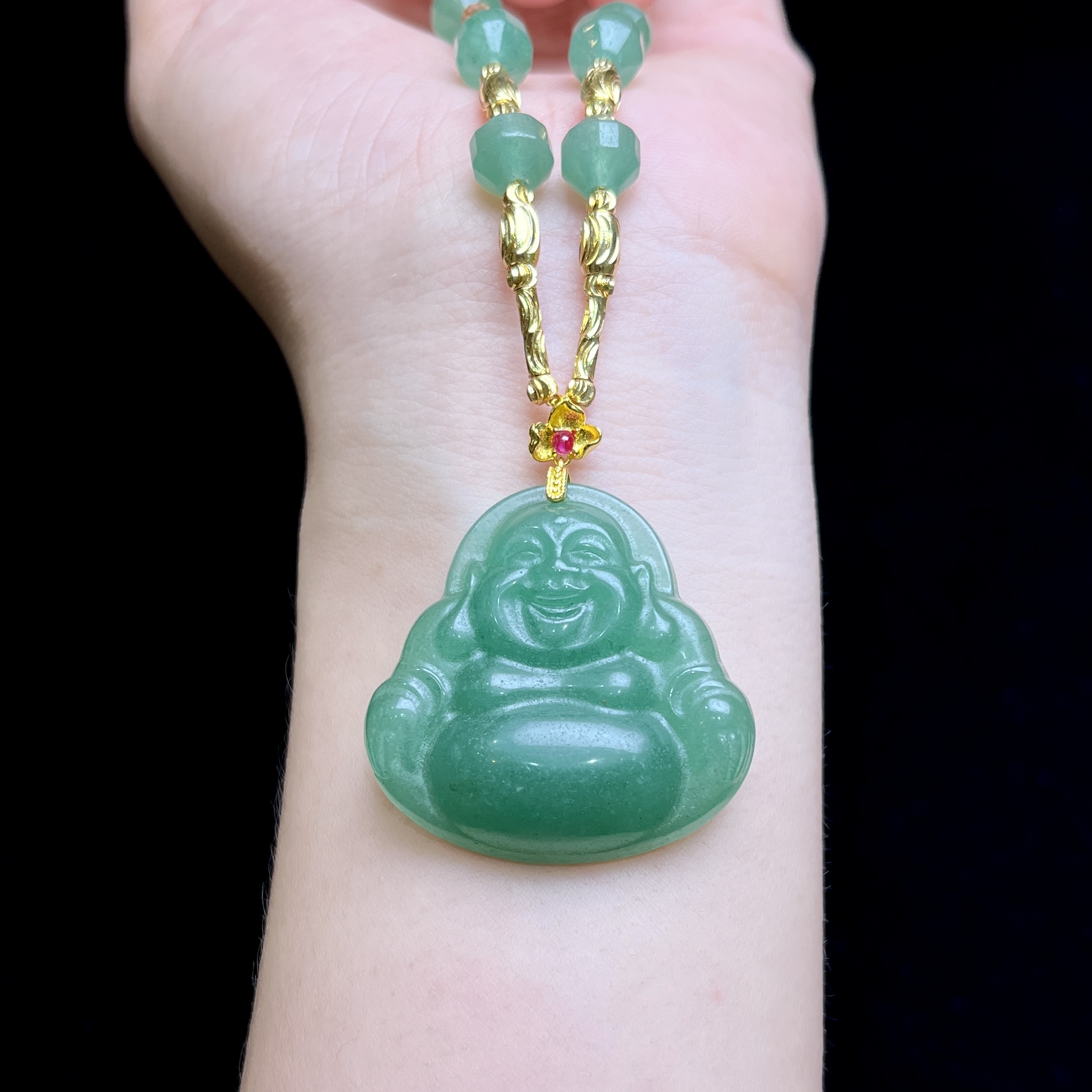 东陵玉套链 Y1684