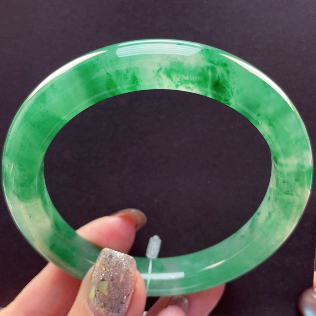 石英质玉未镶嵌手镯57-58