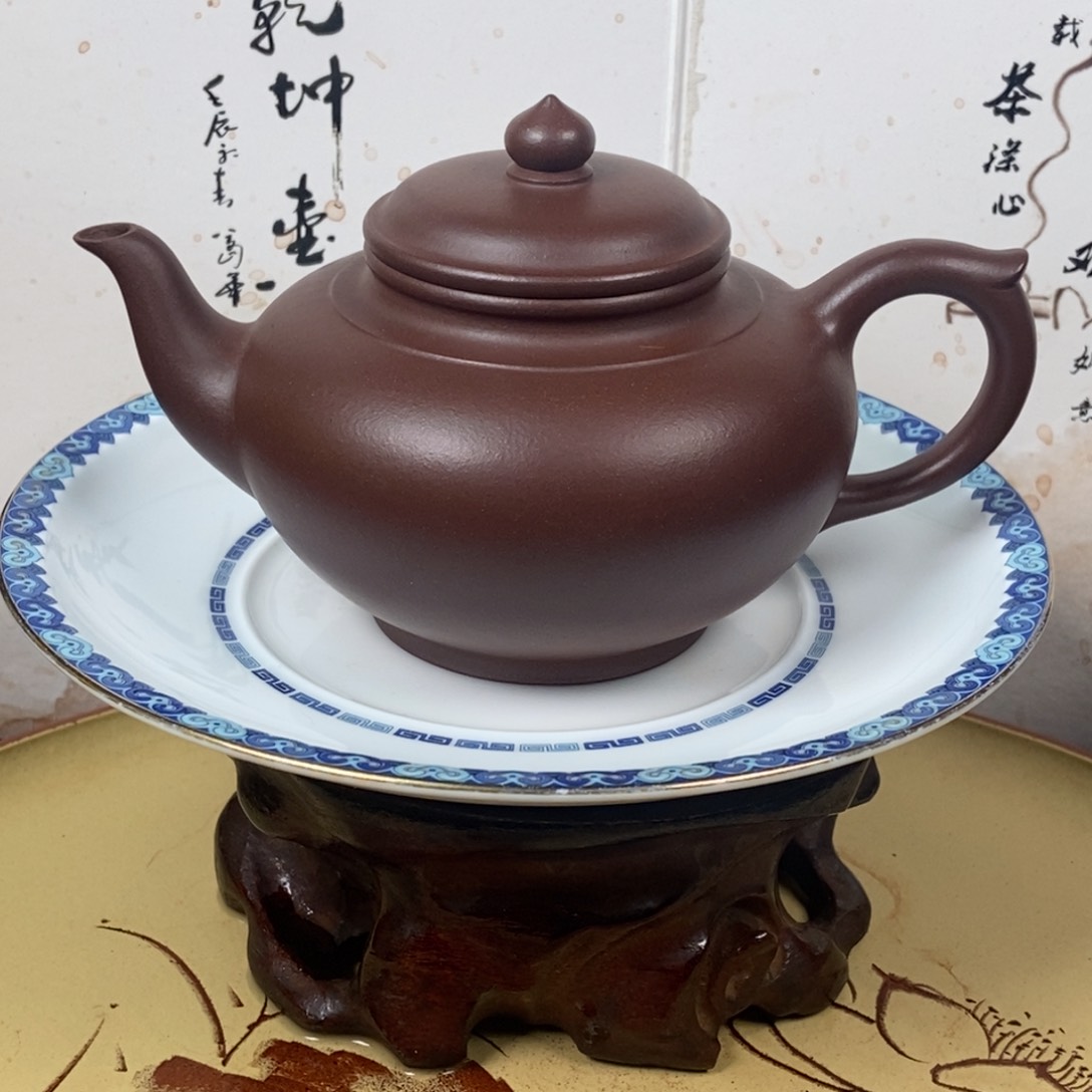 紫砂茶壶全手240 容量宜兴紫砂壶