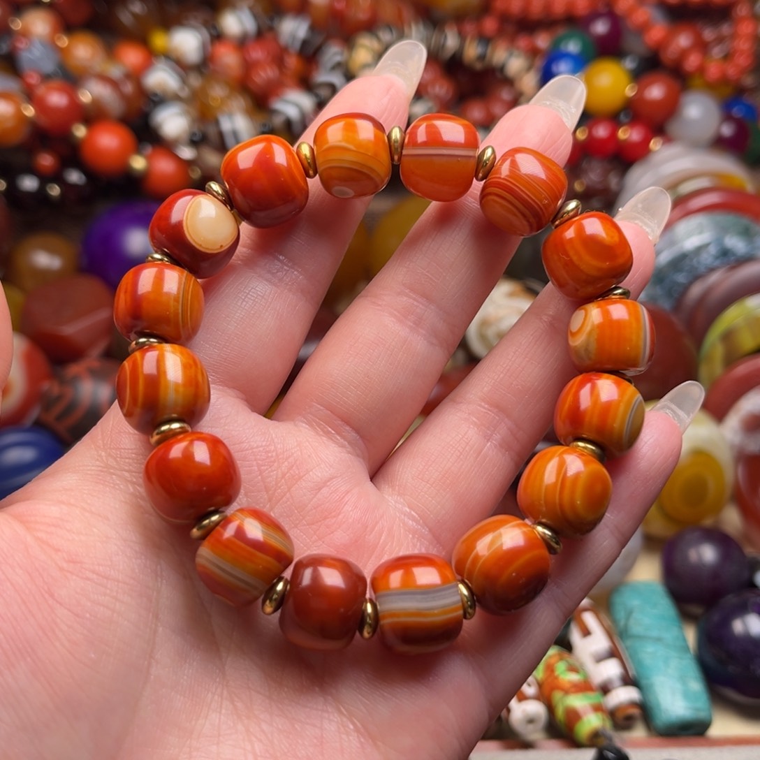 玛瑙/玉髓未镶嵌颈饰