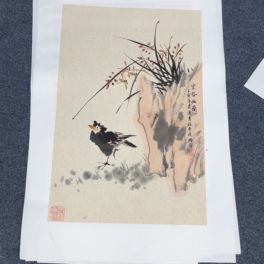 国画纯手作品欣赏图