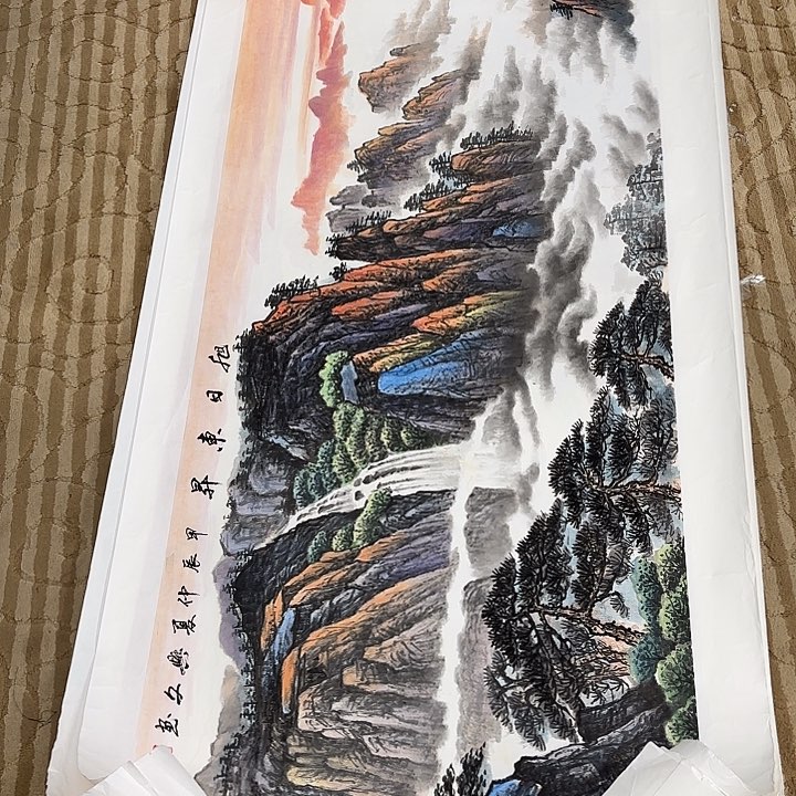 国画王*磊花鸟的翅膀是一