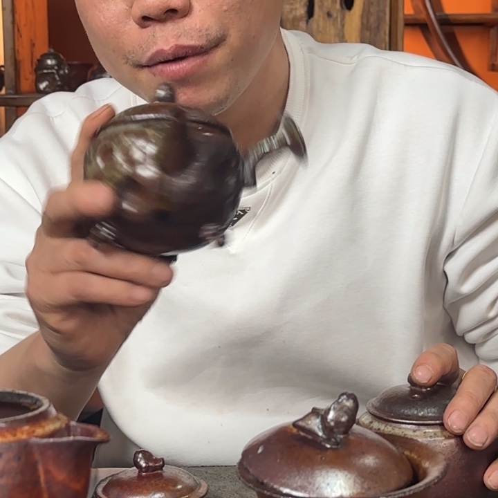 紫砂柴烧测吧云炉
