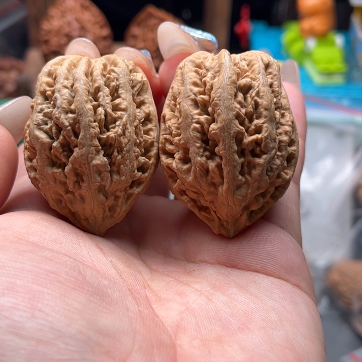 文玩核桃把件关东木子家楸大胖48