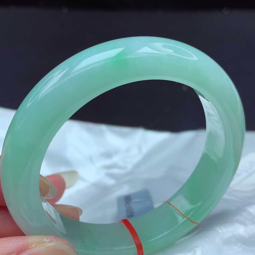 未镶嵌手镯翡翠54圈091