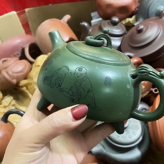 全手工制作宜兴紫砂壶