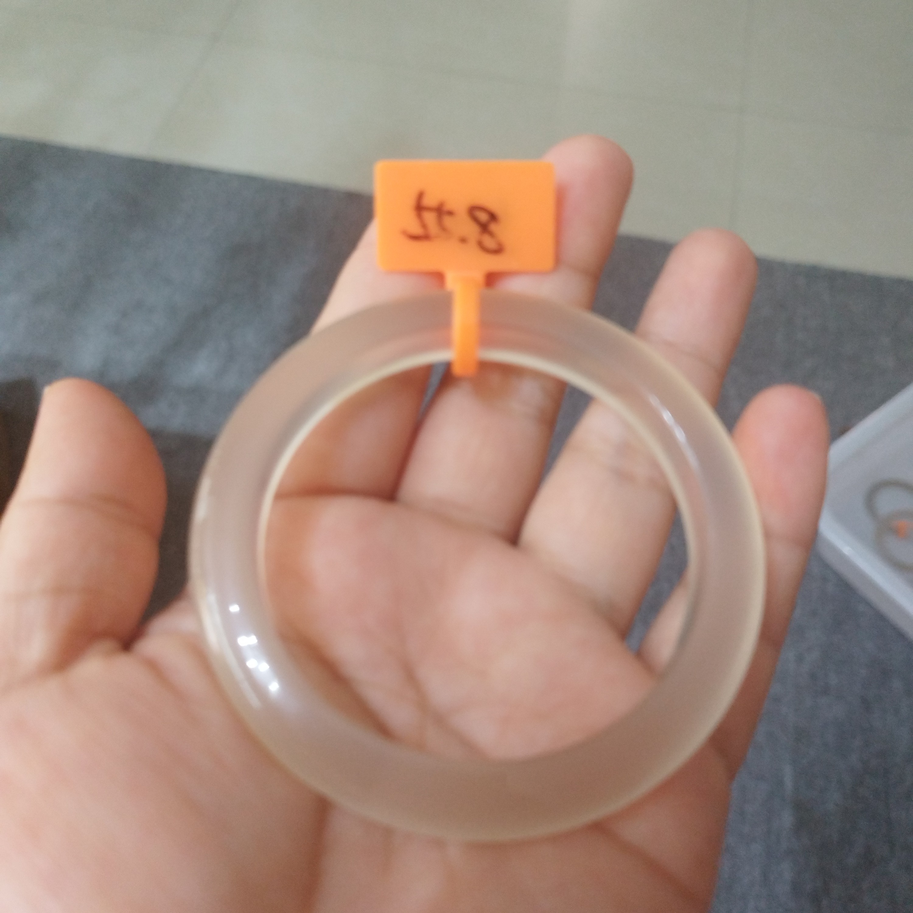 纯天然玛瑙手镯杠光