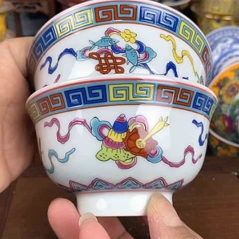 景德镇陶瓷藏式茶碗