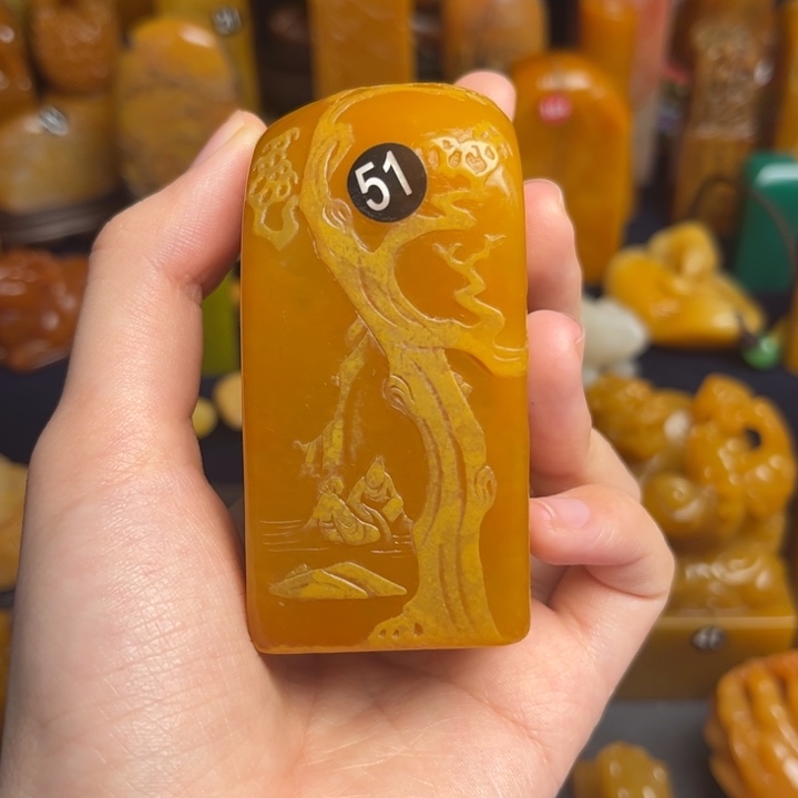 田黄石杰*题材：工艺品