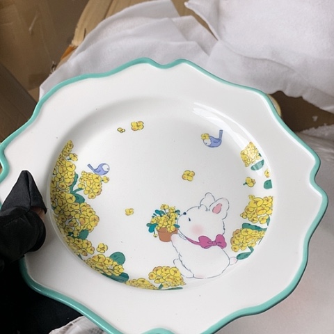 盘陶瓷制品满25拼单发货默认微瑕