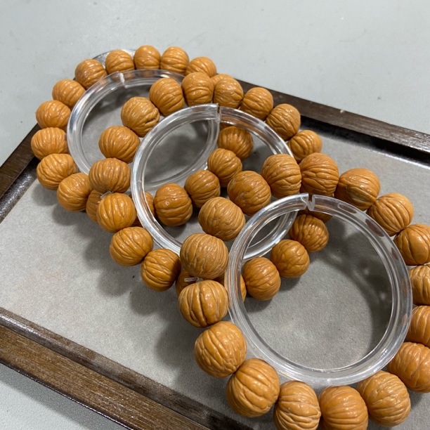 W887猴头核桃 凤羽 南瓜 土豪 （桩型 底色 颗数 多样性发其一）