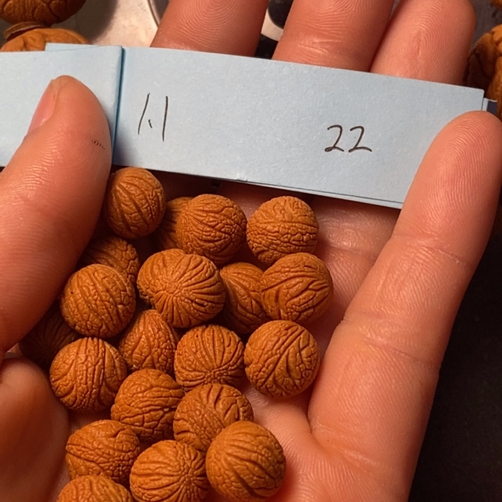 吊坠桃核陕西秦岭山桃核