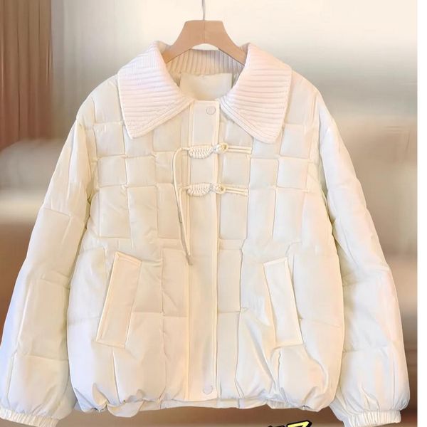 E【E151-E180】秋冬新款轻便女士修身显瘦款棉袄加厚冬季棉服