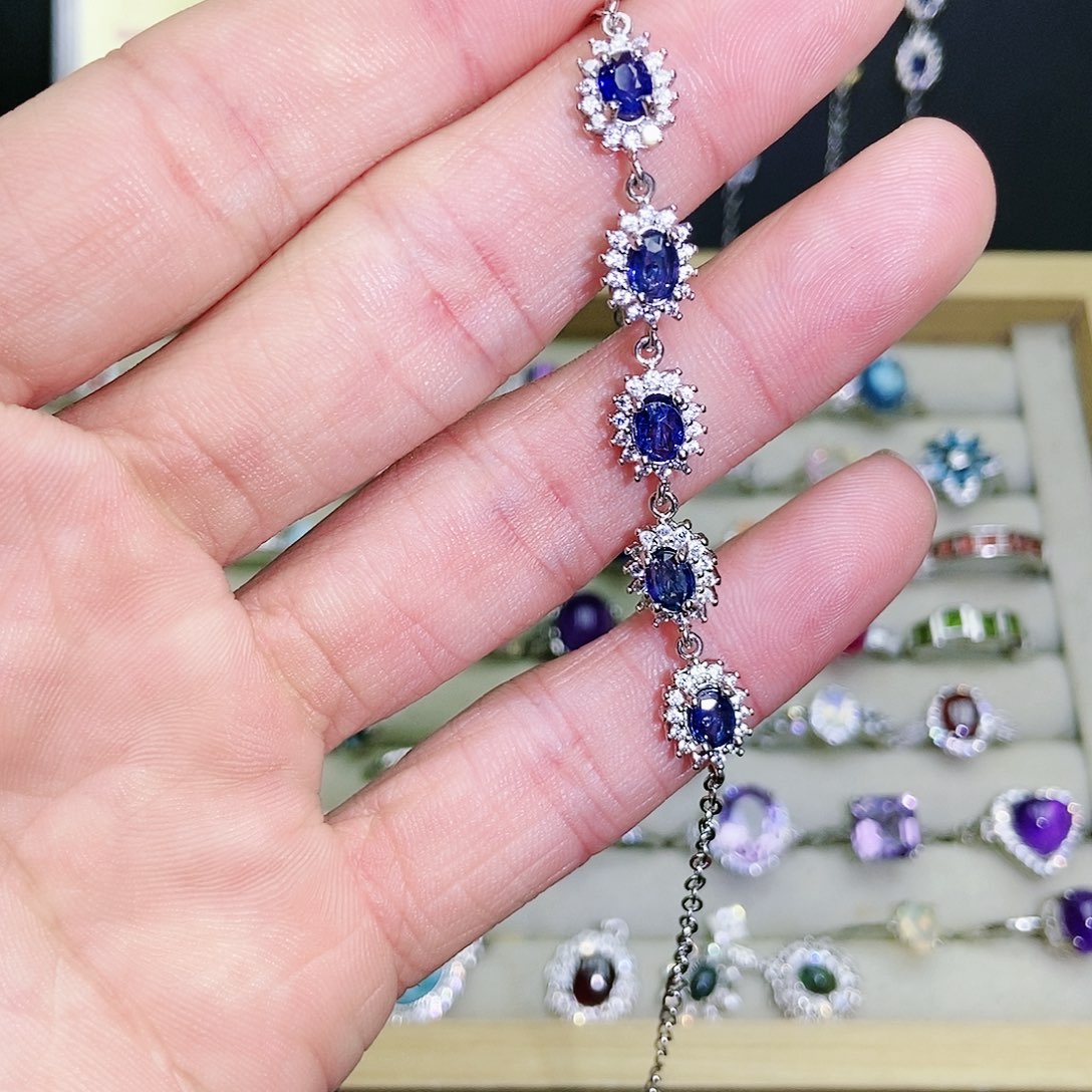 【闪购商品】手链蓝宝石未镶嵌