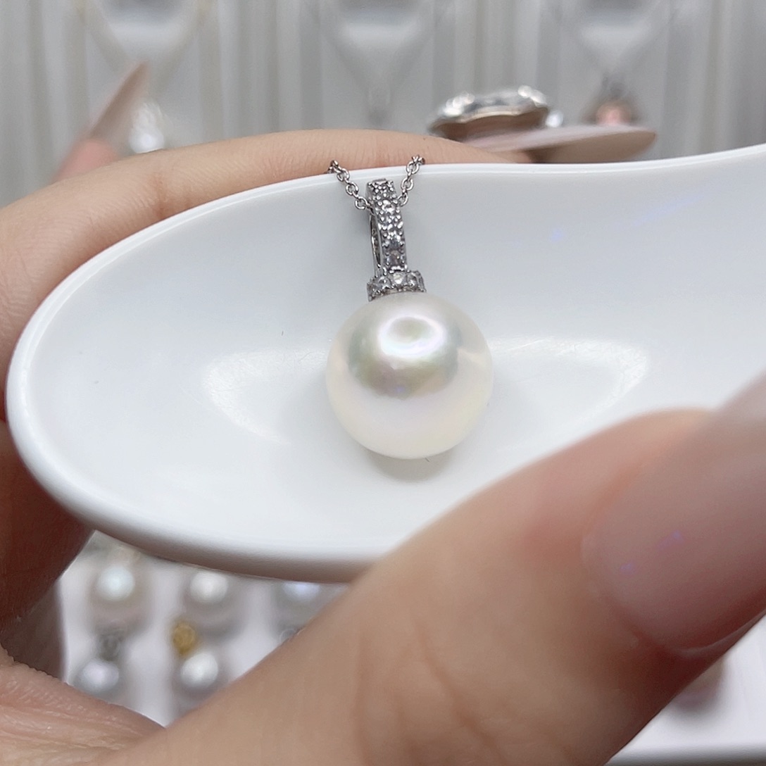 淡水珍珠未镶嵌吊坠(赠链) 