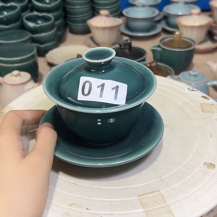 V***i龙泉云间青瓷小米茶器