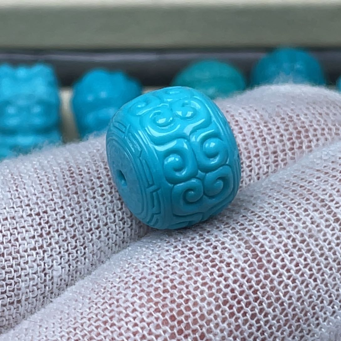 绿松石挂件未镶嵌14✖️11.7mm