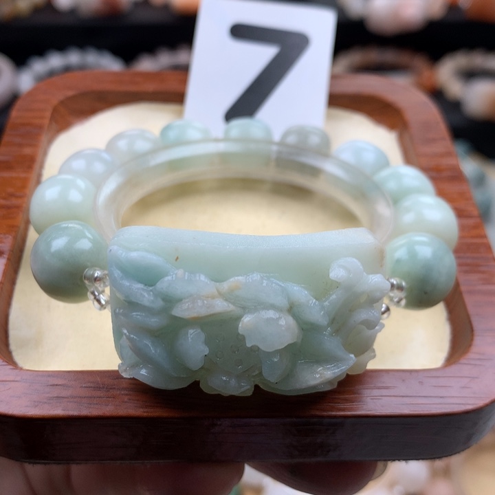 石英质玉手链未镶嵌