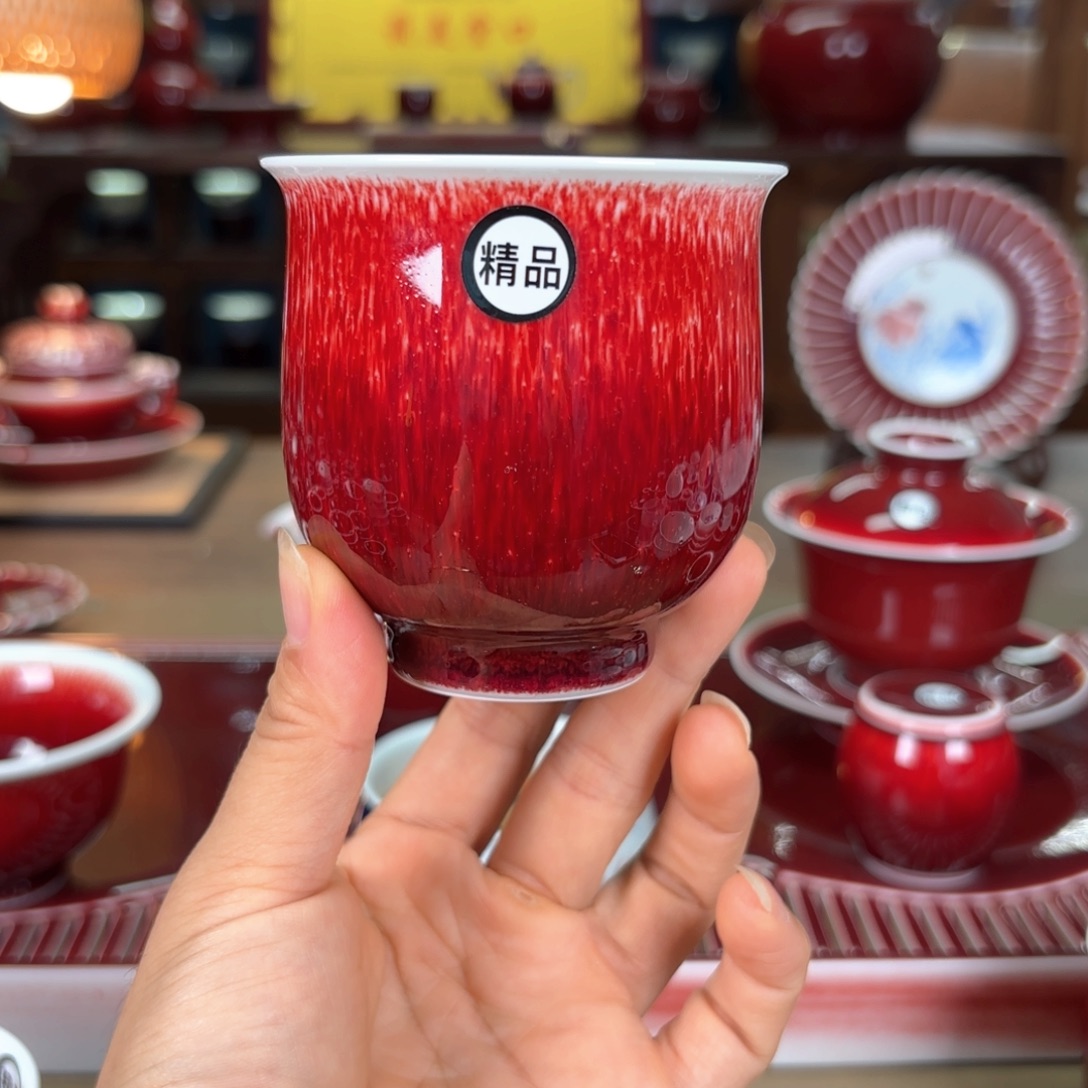 闻轩坊原矿郎红，精品柴窑大圆满