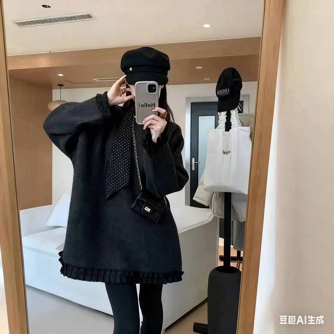 涂豆儿家551-600花边卫衣