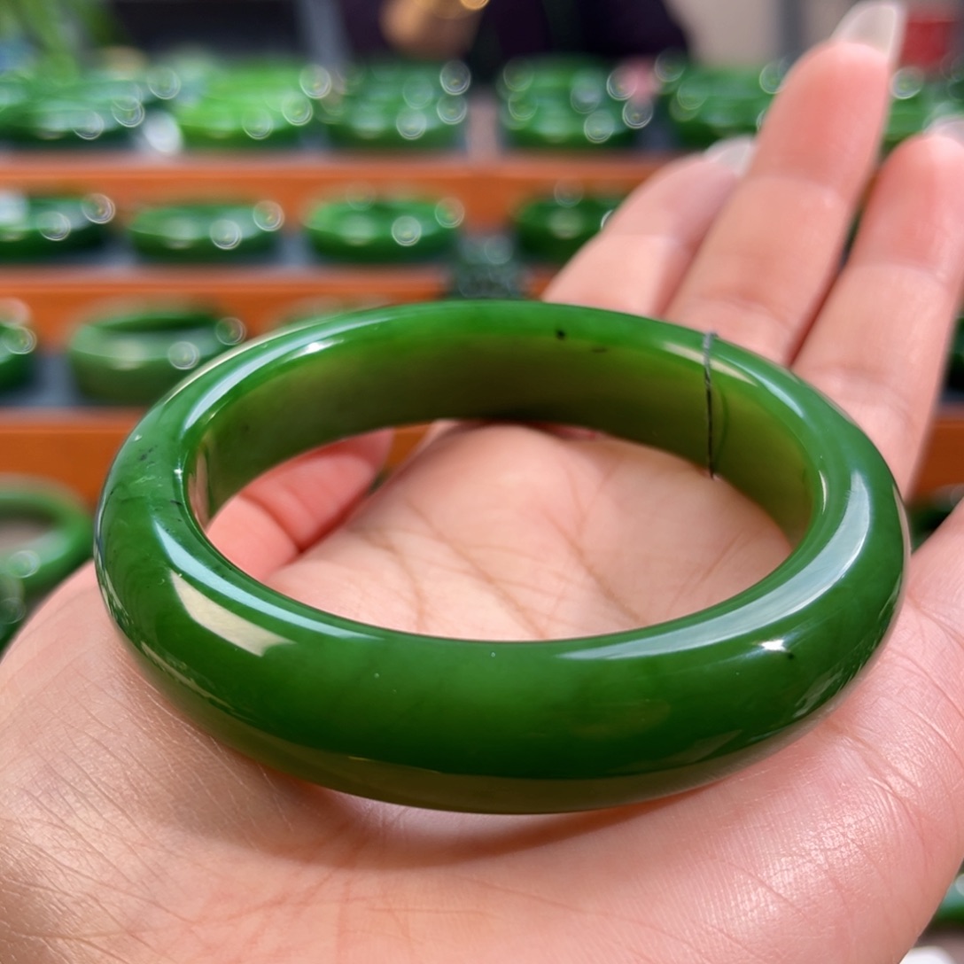 未镶嵌手镯和田玉5657