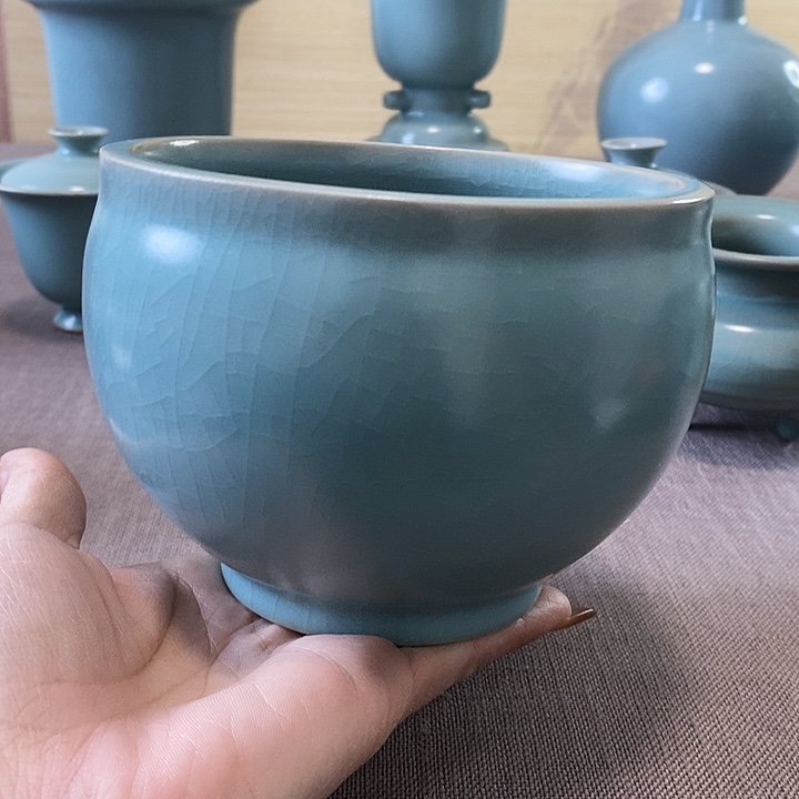 瓷片风水缸一一一一一一一