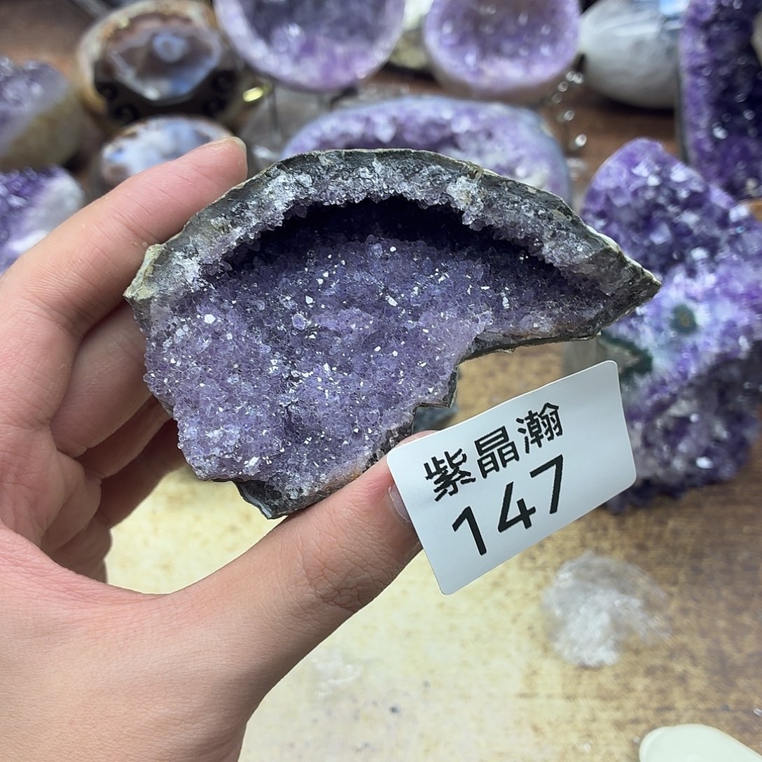 大型摆件（非配饰）紫晶未镶嵌