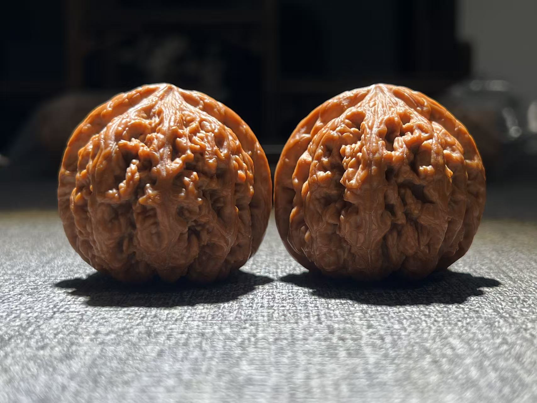 磐核仁一物一图sss级全品平谷大粗筋边43肚42高39文玩核桃