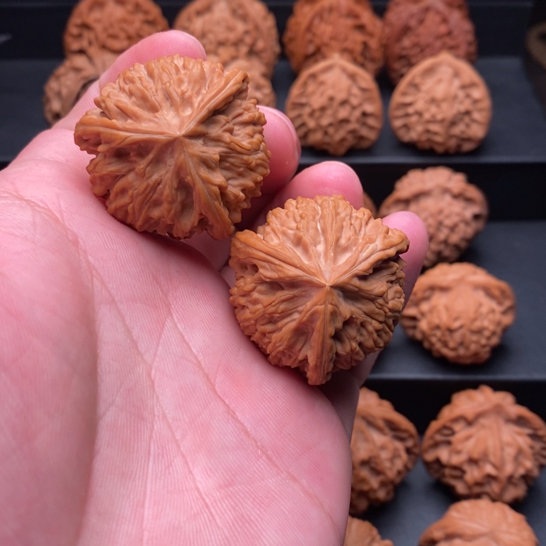 文玩核桃吊坠38御龙球奔货头