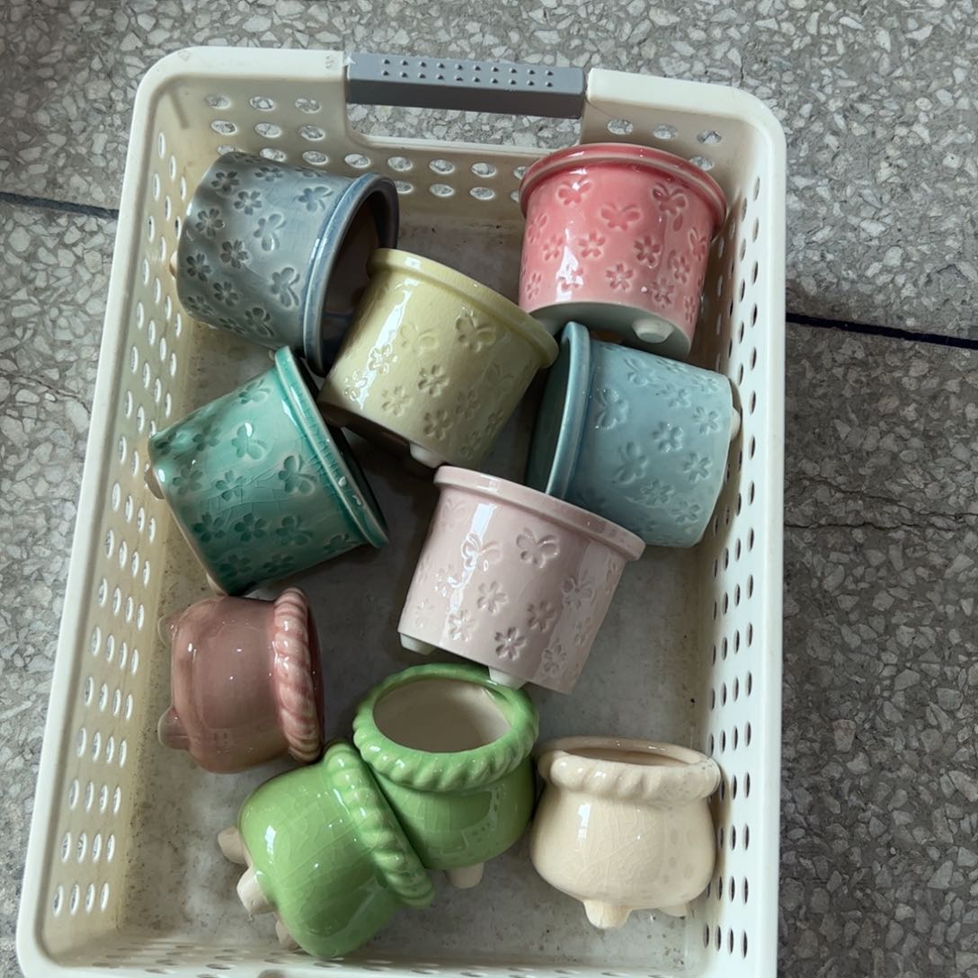 陶瓷陶瓷多肉花盆@@2061