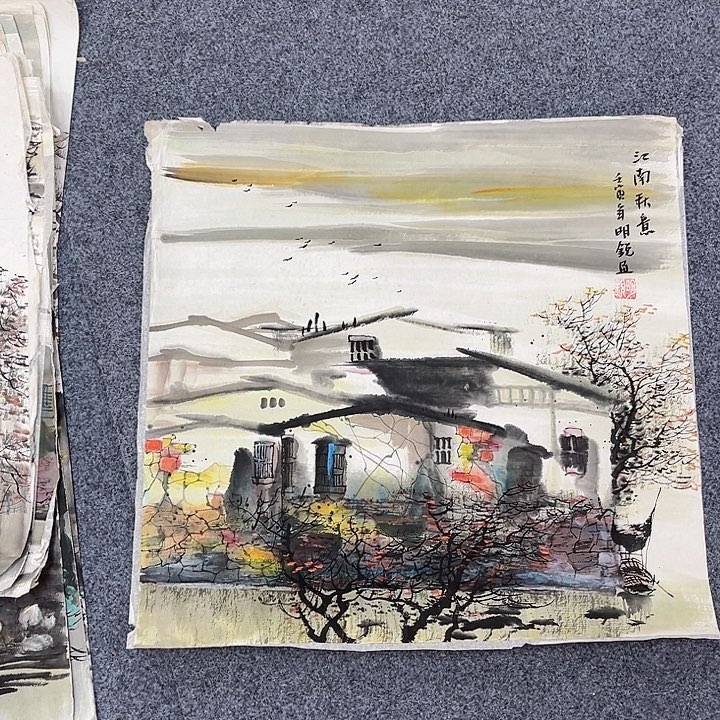 国画手绘作品真好看