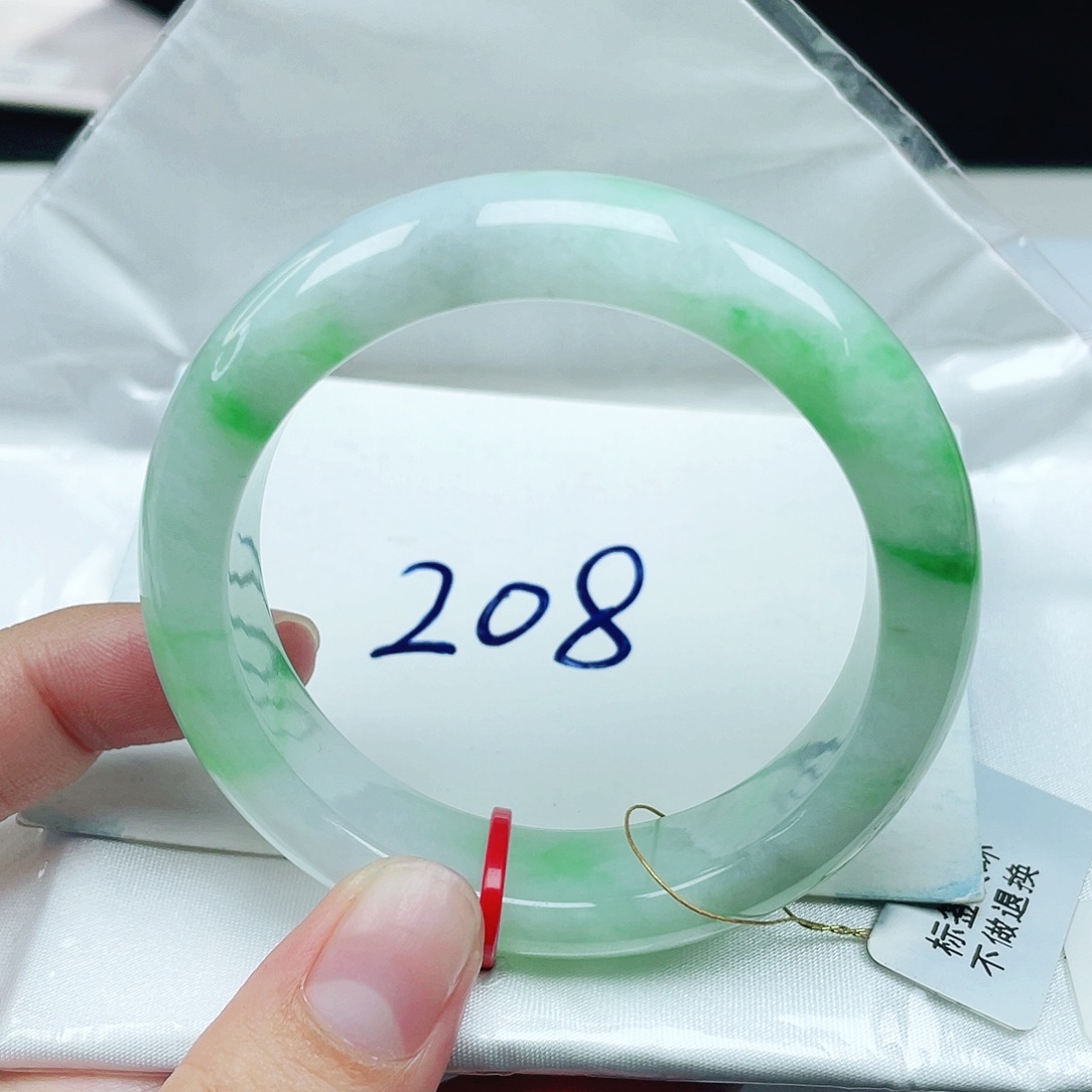 翡翠未镶嵌手镯正圈50.3 