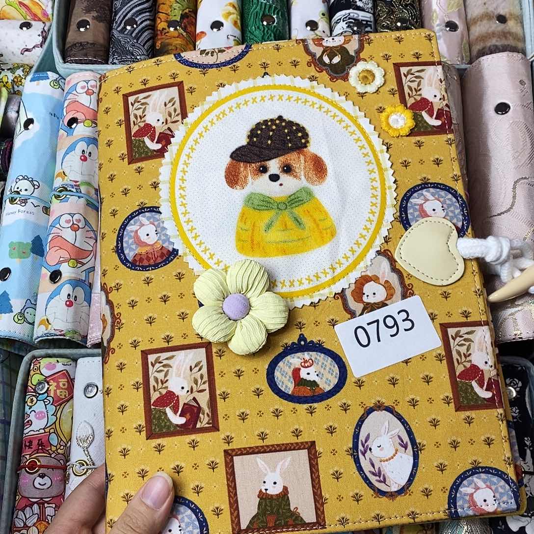 织绣B5 活页送纸0793