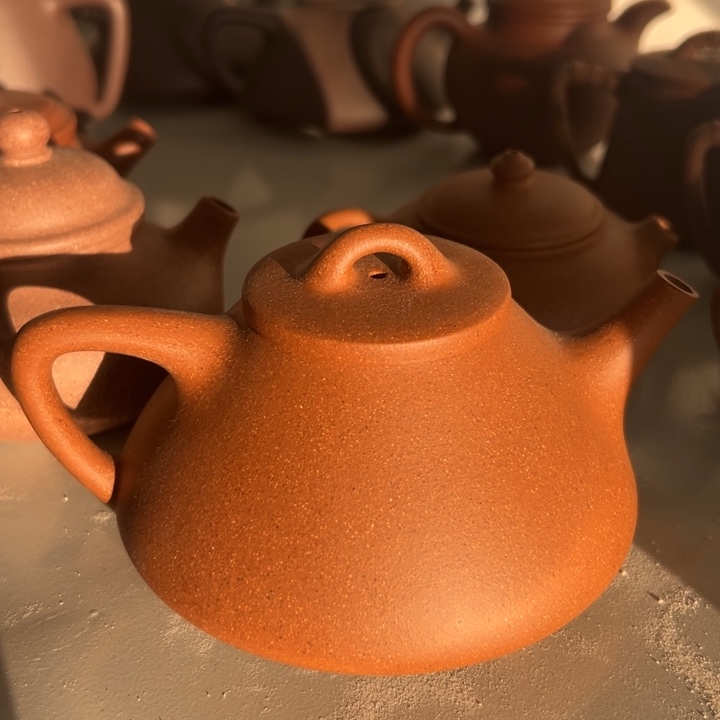 紫砂茶案五彩子冶300cc