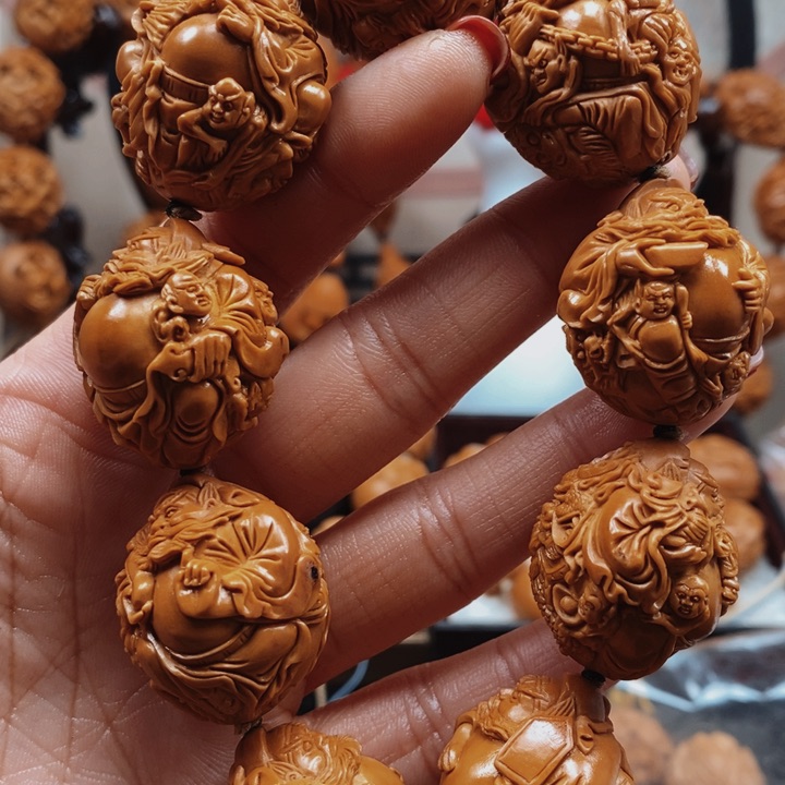 橄榄核手串/手链手工钟馗2.6