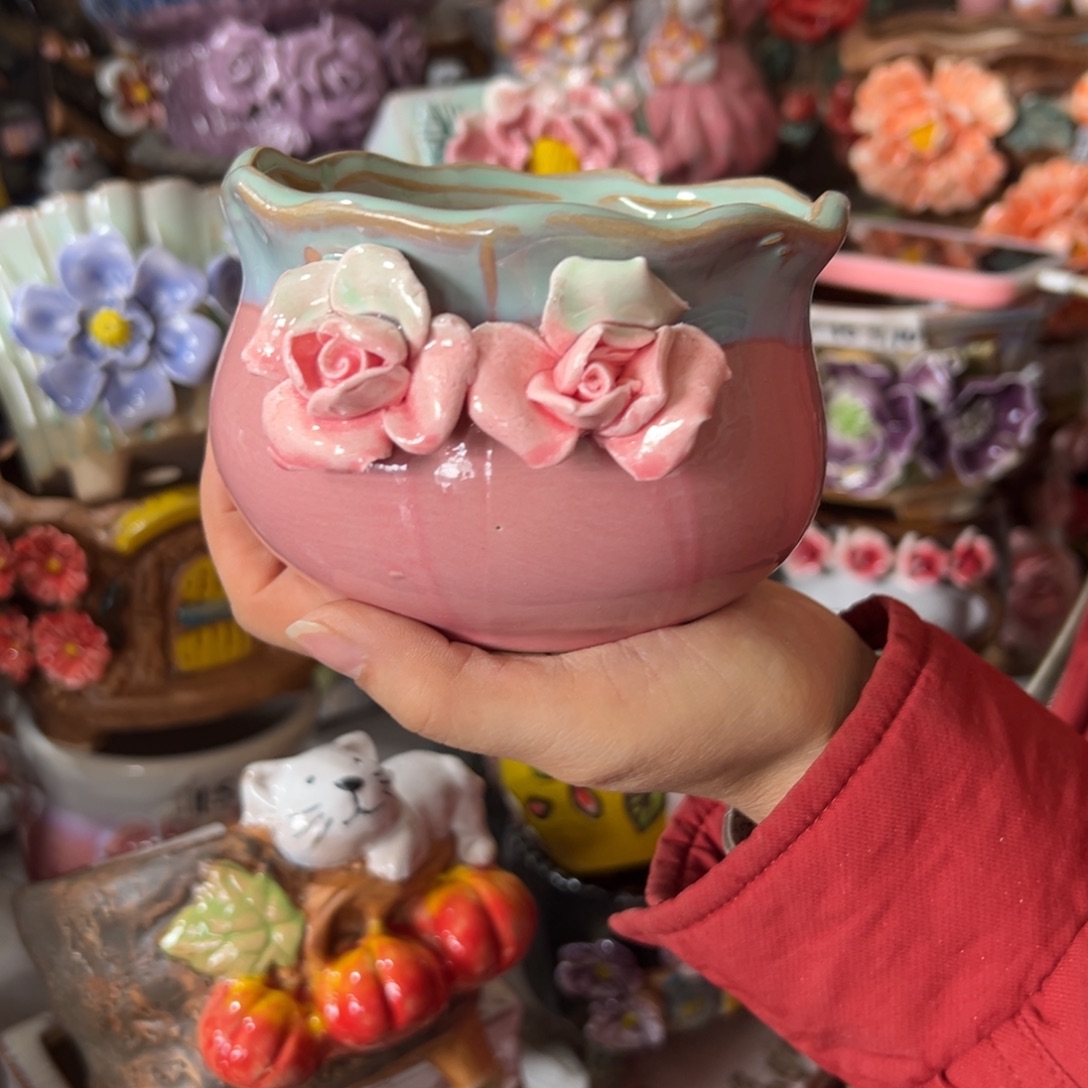 花盆，拍满20发货，退款拉黑