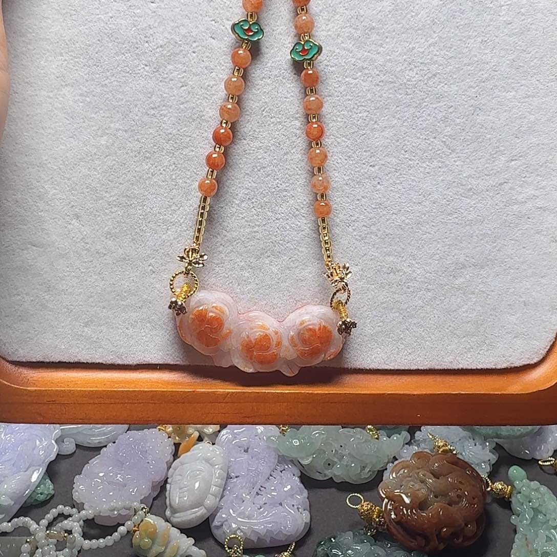 吊坠(赠链)未镶嵌翡翠P*T