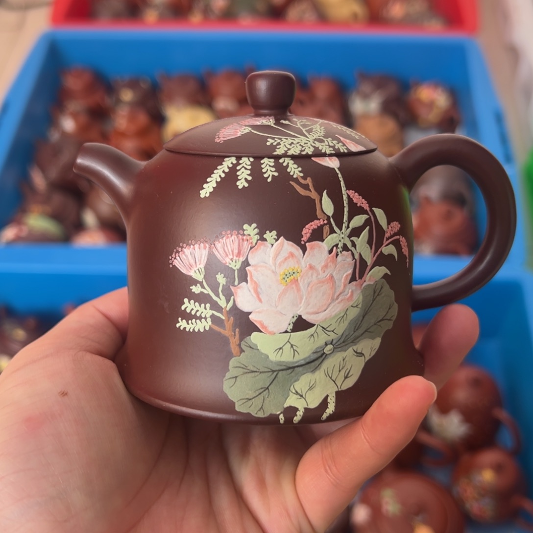 茶壶紫砂220ml领券到手175