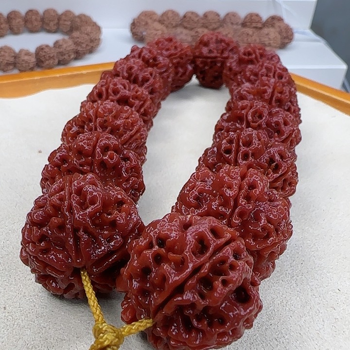 金刚菩提吊坠2017年铁籽，深坑大粗筋24mm头货收藏版