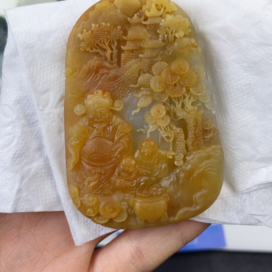 定制翡翠未镶嵌男***点