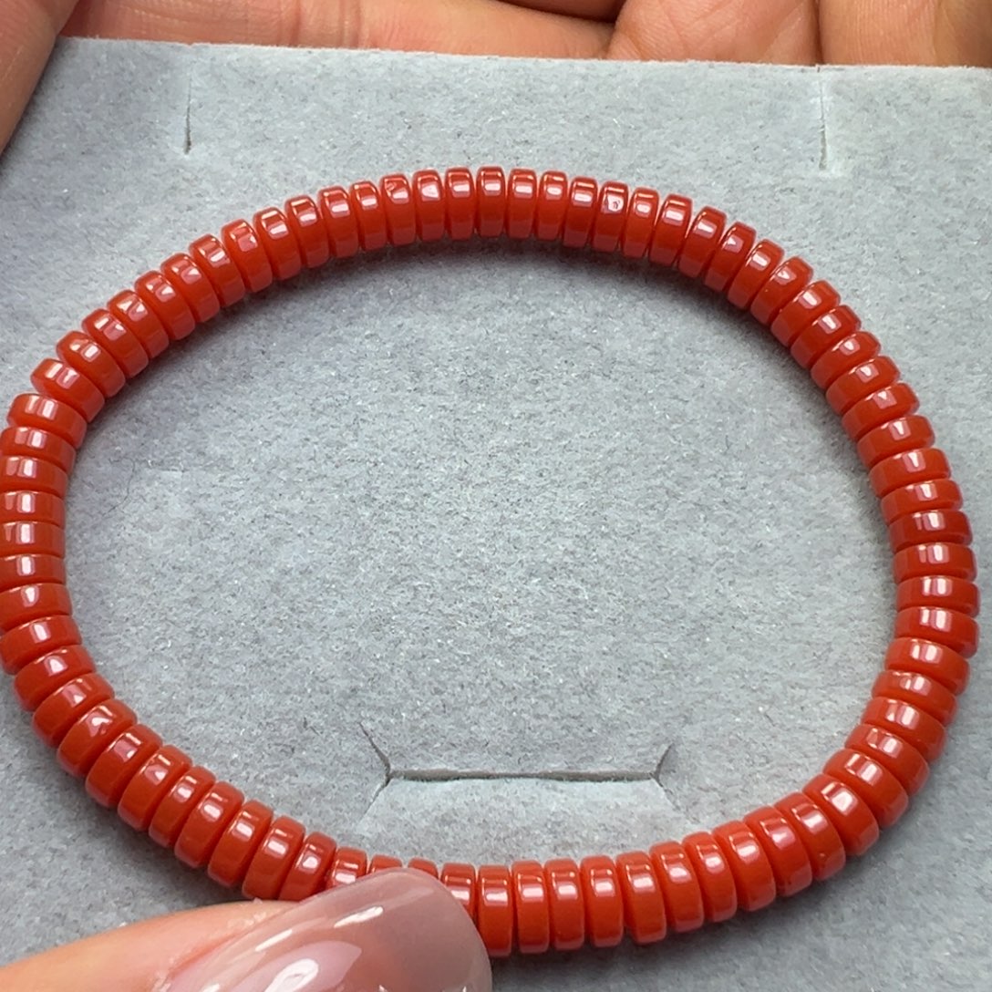 南红玛瑙未镶嵌手串