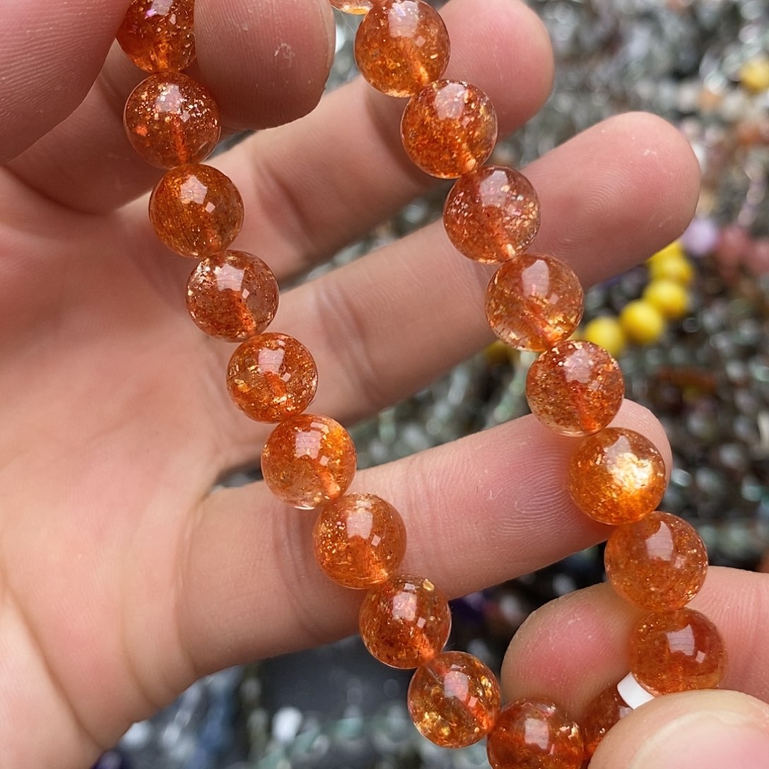 日光石手链未镶嵌手链