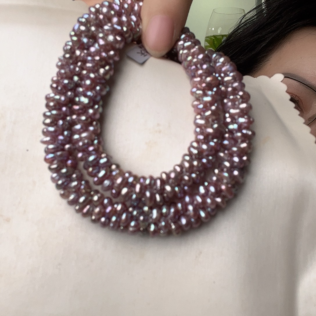 恩***咪颈饰淡水珍珠未镶嵌