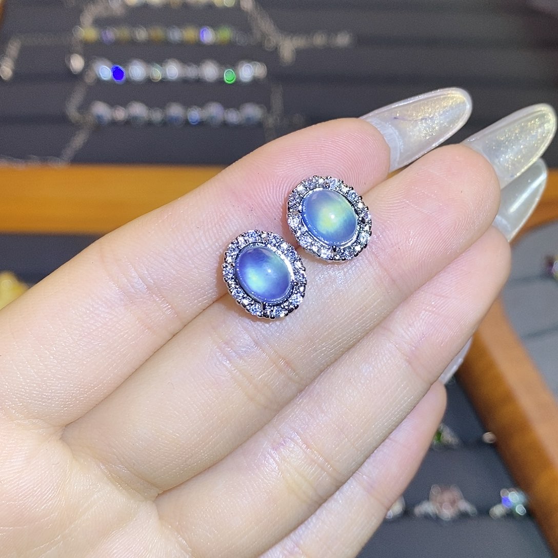 水晶手链银S925镶嵌     