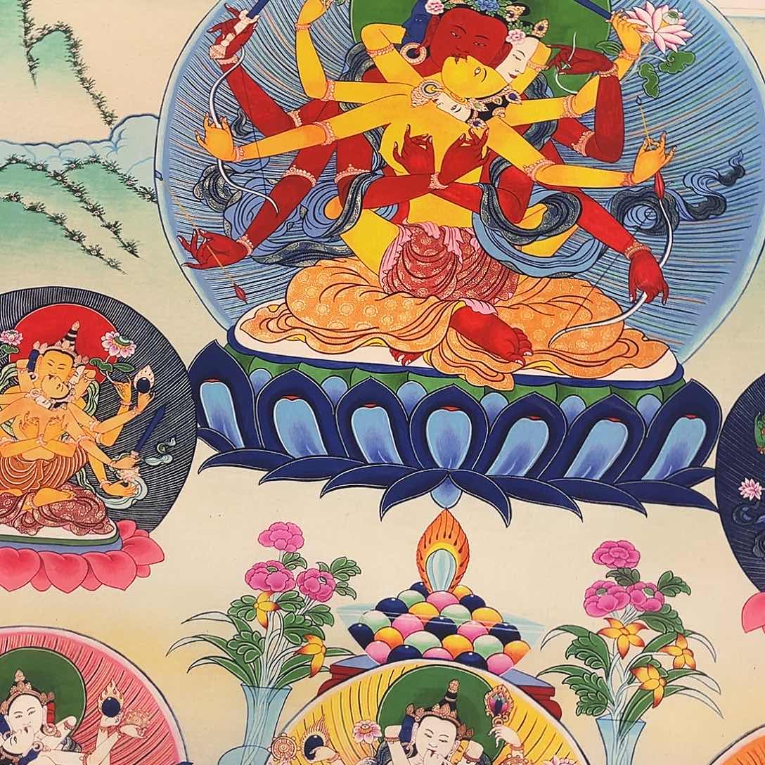 卷轴画唐卡精品原作