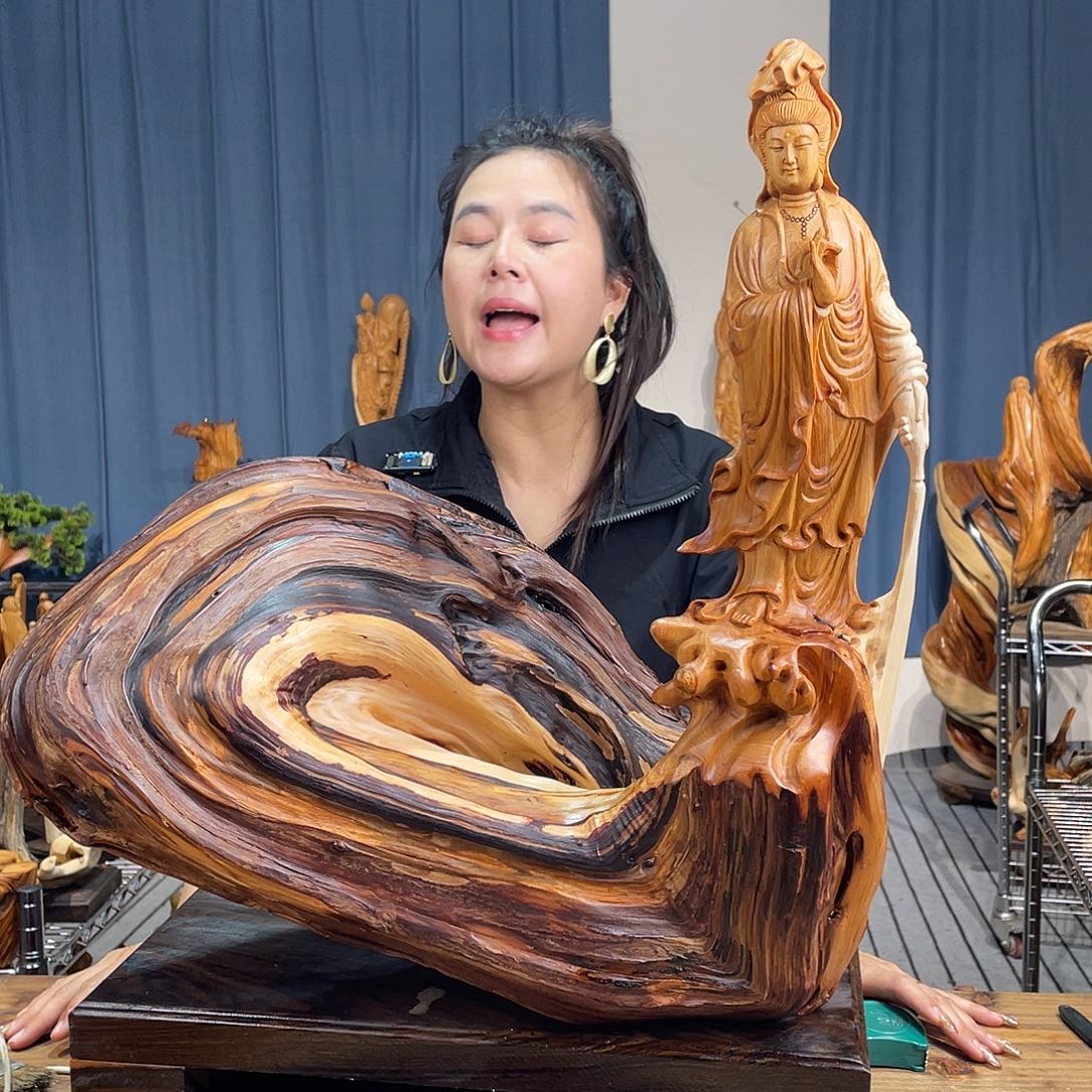 柏木（崖柏）随型摆件