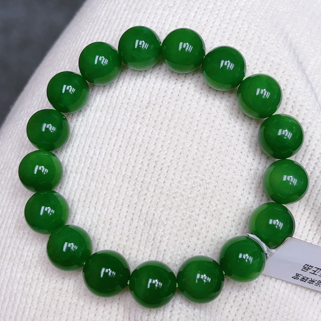 和田玉（碧玉）手串未镶嵌