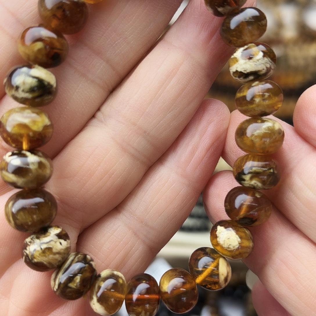 ****喜琥珀未镶嵌裸石十90754