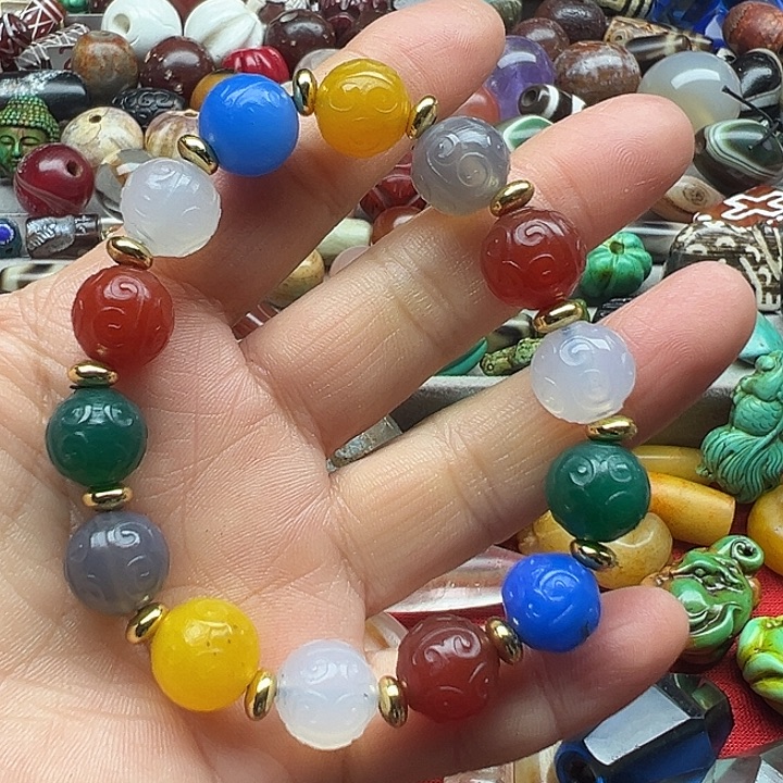 玛瑙/玉髓未镶嵌颈饰