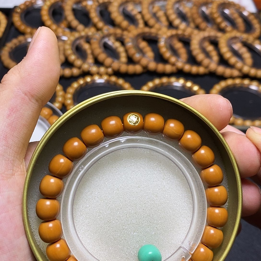 猴头核桃手串金标小老型9+单号173